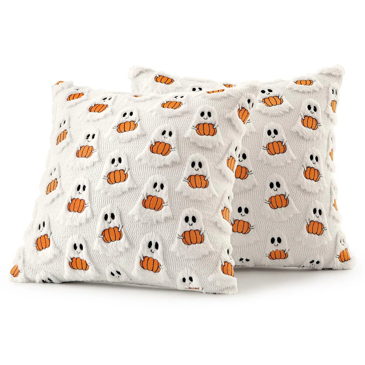 Ghost Pumpkin Pillow Covers