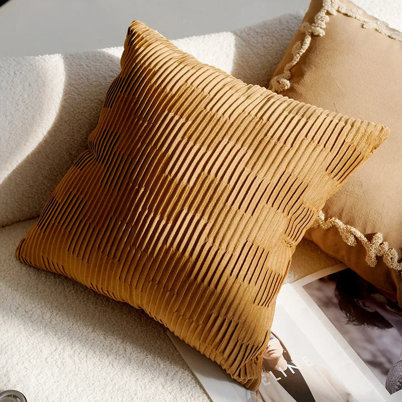 Vintage Brown Pillow Cover