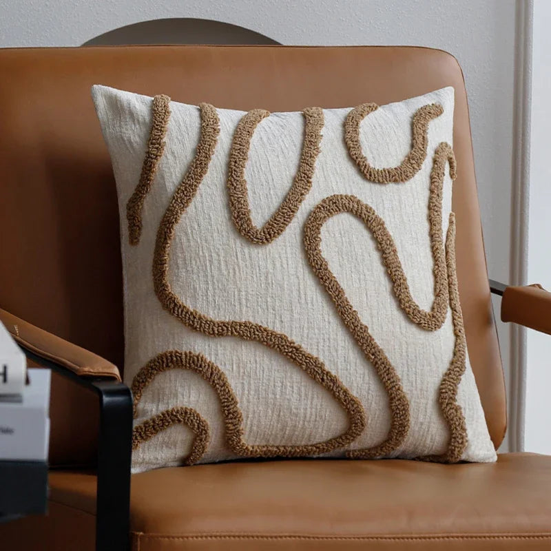 Boho Throw Pillow Cover โ Soft Sofa Decor
