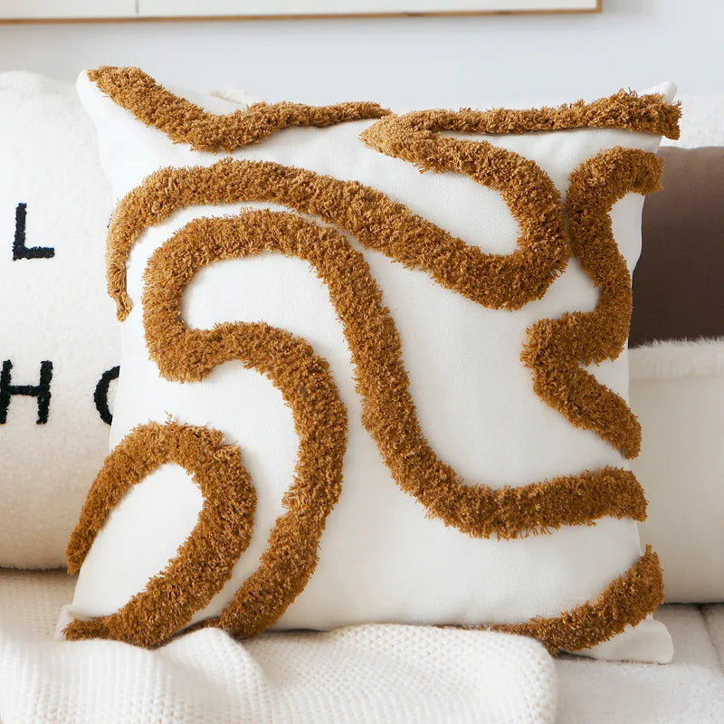 Vintage Brown Pillow Cover