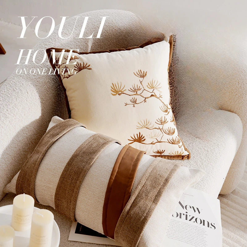 Retro Throw Pillow Cover