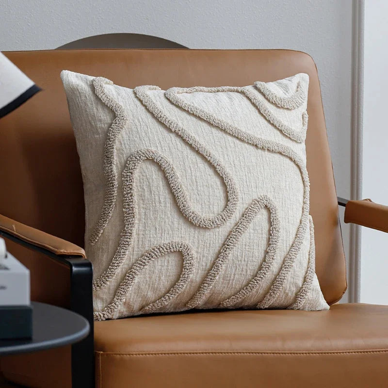 Boho Throw Pillow Cover – Soft Sofa Decor
