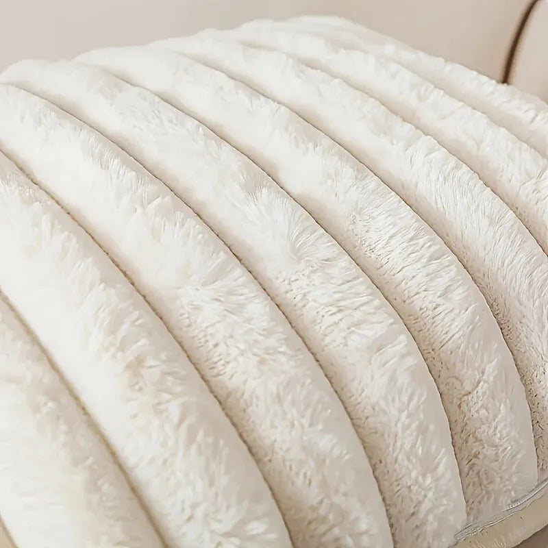 Stripe Corduroy Pillow Case