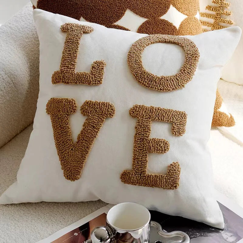Vintage Brown Pillow Cover
