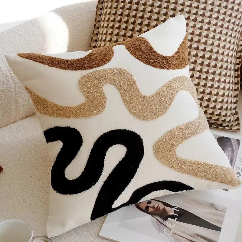 Vintage Brown Pillow Cover