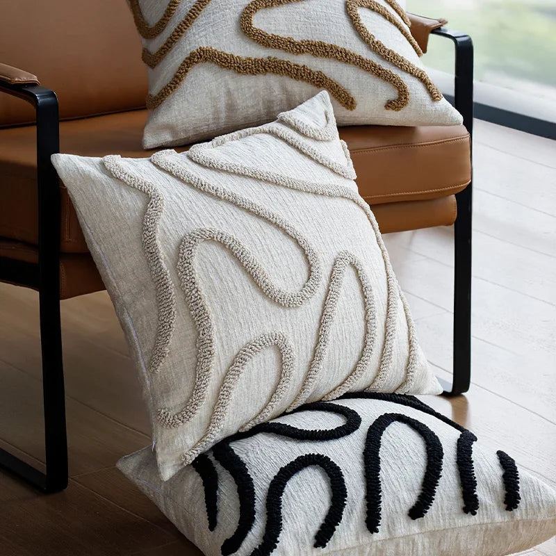 Boho Throw Pillow Cover – Soft Sofa Decor