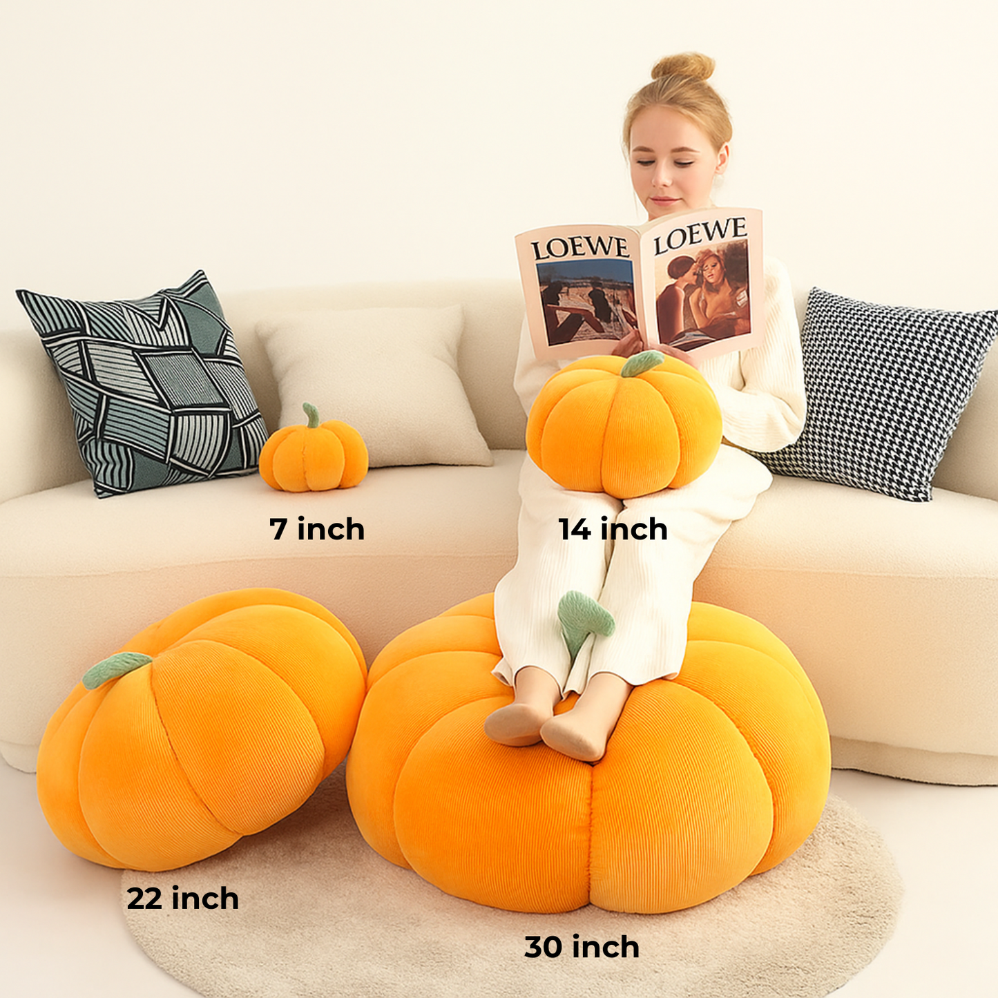 Halloween Pumpkin Plush